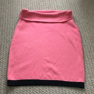 80s Vintage Roll Top Mini Skirt Luisa Via Roma